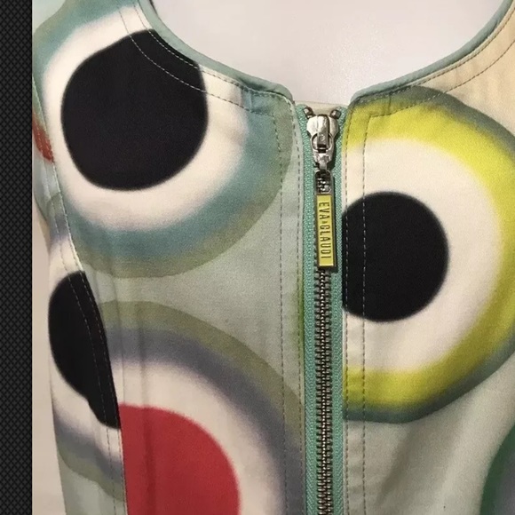 EVA & CLAUDI Denmark Geometric Watercolor Stretchy - Picture 2 of 8